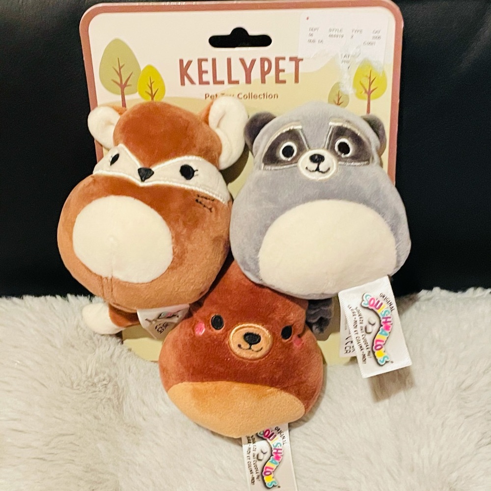 COPY - Squishmallow Woodland Dog Toy Set